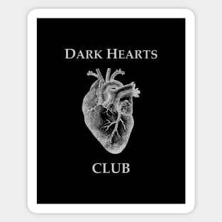 Dark Hearts Club Sticker